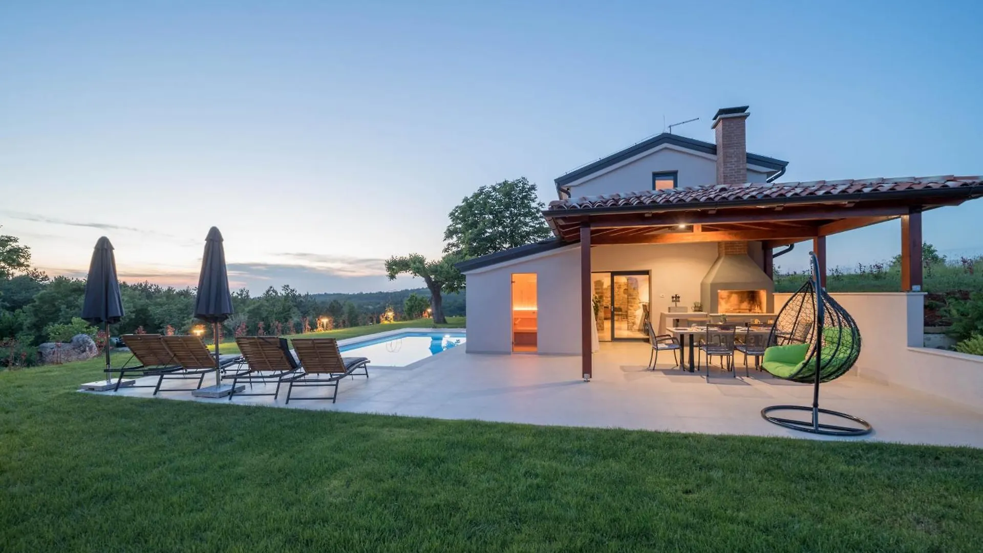 Villa Fiore In Central Istria Suitable For Families And Cyclists Momjan Chorvatsko